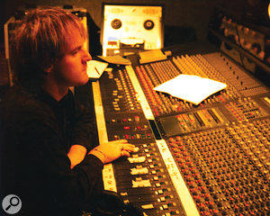 Darren Allison at The Church’s Amek G2520 console.