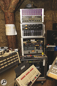 As well as Joe Leach's Otari 24‑track, the Cowshed was able to boast a healthy collection of high‑end outboard, thanks to the generosity of its sponsors.