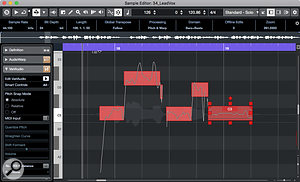 The comprehensive VariAudio 3 Smart Tools collection makes for super-efficient pitch-correction.