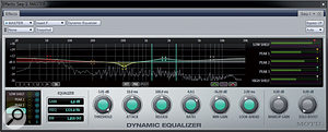 The Dynamic Equalizer plug-in is a very powerful addition to the effects line-up in DP8; versatile and flexible, it can work at track, group or mix level.