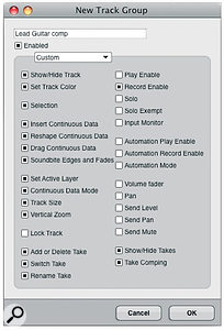 Multitrack Comping in Digital Performer