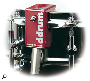 Drum triggers such as this DDrum device are commonly used during live performance these days, but they can also prove a useful ally in a studio recording session.