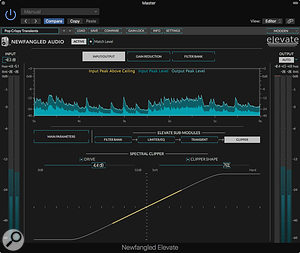 Clipping can be a useful alternative to hard limiting at the output stage.