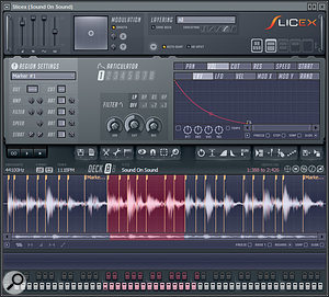 The new Slicex plug–in makes working with loops much easier.