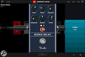 The chunky controls turned out to be quite useful when playing guitar further away from the screen.