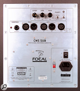 The CMS Sub is highly adjustable, which should make integrating it into a monitoring system easy.