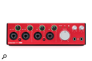 Focusrite Clarett 4Pre USB.