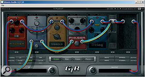 The View option allows you to visualise the effects routing you've chosen.