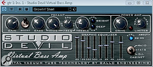 Studio Devil Virtual Bass Amp is a cost‑effective bass amp emulator.