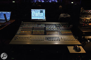 An Avid Profile was used to mix the show, with scenes and automation stored on it from pre–production rehearsals.