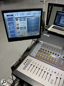 InPhase inserted on an Avid SC48 Live console.