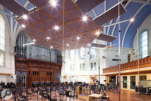 The orchestra was tracked in AIR Lyndhurst Hall, one of the world's premier venues for orchestral and soundtrack recording.