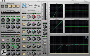 Metric Halo Channel Strip.