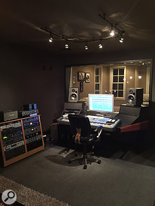 Bernie Herms’ Soulfuel Studio is in many ways typical of modern hybrid studio design, combining computer-based recording and choice outboard gear without a  conventional mixing console.