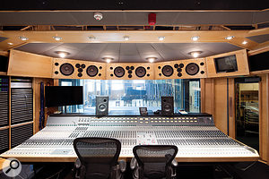 Both The Warehouse in Vancouver and Studio 1 at AIR Lyndhurst, shown, feature Neve ‘Montserrat’ desks. Only three were ever made, and they are, according to Tommaso Colliva, possibly the best–sounding consoles in the world.