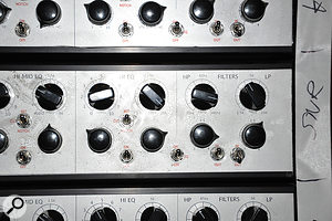 Although Eric Valentine's custom desk was not finished by the time Slash was mixed, its EQ was available and employed on several tracks. 