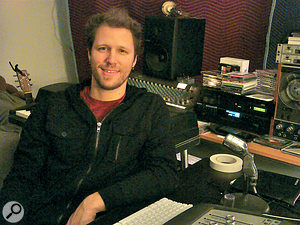 Justin Gerrish, who mixed 'Cousins', at Avatar Studios in New York.