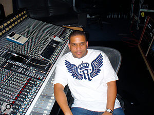 Kevin 'KD' Davis at DARP Studios in Atlanta.