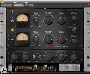 UA’s Fairchild 670 emulation was used to give the lead vocal some vintage‑style compression.