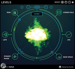 Mastering The Mix’s comprehensive metering plug‑in Levels helped Todd Hurtt keep the master output under control.