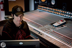 Like many top mix engineers, Dave Ogilvie prefers to work on a large-format analogue console where possible — provided it's in good working order! 