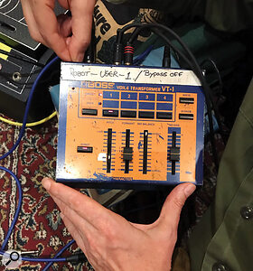 Dungate-Smith's Boss VT-1 Voice Transformer makes an appearance on 'Sometimes I Am Pharaoh'.