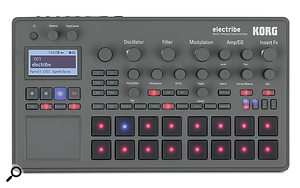 The Electribe measures 339 x 189 x 45 mm and weighs 1.6kg, which should make it perfect for impromptu jams on the tube. 