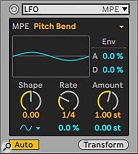 LFO is an MPE‑generated LFO. LFO is an MPE‑generated LFO.