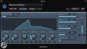 EnVerb might not be something you use all the time, but it can create effects that no other Logic plug-in can.