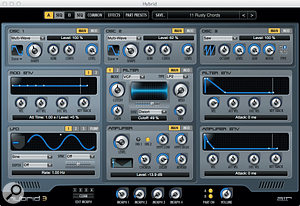 Once the preserve of Pro Tools users, AIR's Hybrid 3 synth is included with the TFP.