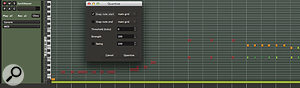 An in-line piano–roll MIDI editor includes all the core features required for routine editing work.