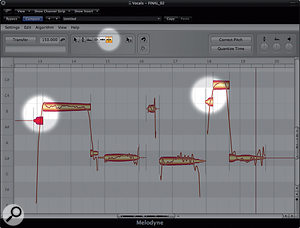 Pitch-correcting Vocals with Melodyne