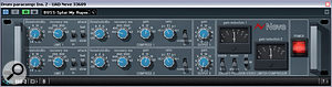 The attack characteristic of the Universal Audio Neve 33609 emulation Alex had used for a parallel compression effect on his drum sound was unpleasantly sharpening the drum and cymbal transients, so Mike followed this up with a firm transient-reduction patch from Cubase's Envelope Shaper plug-in.