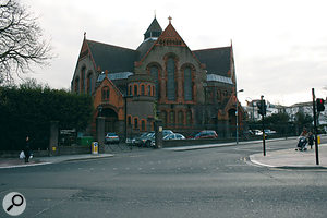 AIR Lyndhurst studios, Hampstead, where most of the orchestral sessions for the second and third series of Doctor Who took place.