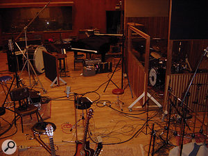 For the recording of the Bad Seeds' <em>Abbatoir Blues/The Lyre Of Orpheus</em>, Launay set up all the band's gear in the large room at Ferber Studios in Paris, ready to record anything and everything they came up with.