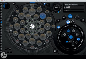 1: The AlphaLive application: part editor, part instrument.