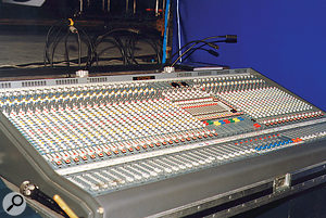 One of the many Midas analogue consoles that the show was mixed on.