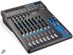 You can’t beat a simple analogue mixer (like this Yamaha MG12) for instant familiarity and ease of use.