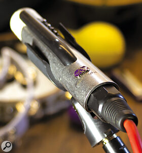 A small‑diaphragm capacitor mic will come in handy sooner rather than later! If you haven’t got a vocal capacitor mic to press into service, a studio ‘pencil’ mic such as this Aston Starlight should be able to deal with most acoustic instruments.