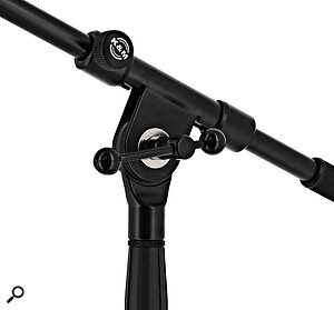 A cheap mic stand will do the job... but a well‑made one from K&M (or similar) will provide many years more service!