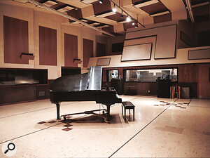 United Recording Studio B, home of the hits since 1957.