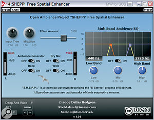 SHEPPi is a seriously good spatial enhancement plug‑in that works well on both stereo and mono sources, and just happens to be free!