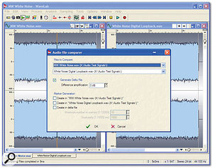 Wavelab provides an 'Audio file comparer' function that you can use to test for bit transparency.