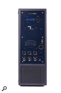 Digital signal processing, as accessed via a  menu system on the rear panel, provides all the level and filter options for the Sub1’s extensive array of I/O.