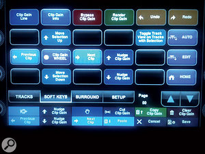 Artist Control page 50 is dedicated to commands relating to the new Clip Gain feature in Pro Tools 10.