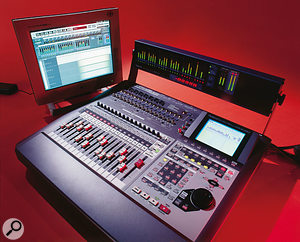 Roland's VS1680 (top) was a champion of its time but lacks some of the facilities, such as a CD burner, that are standard features on more current products. The VS2480CD (bottom), released three years after the VS1680, brought with it an impressive array of tools, plus the option to fit a meter bridge and plug in a VGA monitor. Of course, as the product name suggests, a CD burner came as standard.