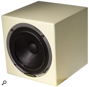 A single 'grotbox', such as this Avantone Mixcube, will give a  better idea of musical balance than headphones or unsuitable monitors. 'Grotboxes' are useful in all studios, large and small.