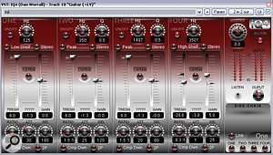 Platinumears' freeware IQ4 dynamic EQ plug‑in can seem rather complicated to set up, but it's powerful enough to deal with some of the most intractable mix processing problems, such as harsh intermittent vocal resonances.