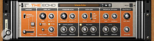 The Echo is a new device in Reason 6, offering tape-style delay effects.