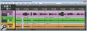 Familiarise yourself with your DAW’s keyboard shortcuts for creating and moving marker/locator points in the timeline, so that it’s easy to flag up moments of concern while listening through to any take, without interrupting the flow of playback.